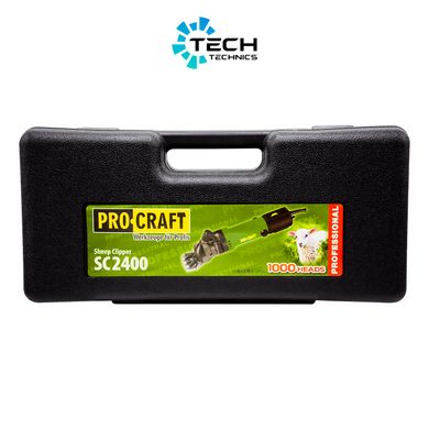 Машинка для стрижки овец PRO-CRAFT SC-2400, Зелёный