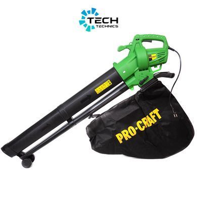 Пилосос-повітродувка Procraft PGU2300, Зелений