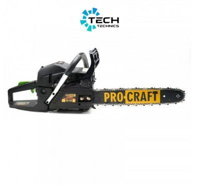 Бензопила ланцюгова Procraft GS-50 (1 шина, 1 ланцюг 40) NEW, Зелений