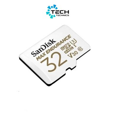 microSDHC (UHS-1 U3) SanDisk Max Endurance 32Gb class 10 V30 (100Mb/s) (adapterSD) (SDSQQVR-032G-GN6IA)