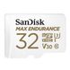 microSDHC (UHS-1 U3) SanDisk Max Endurance 32Gb class 10 V30 (100Mb/s) (adapterSD) (SDSQQVR-032G-GN6IA)